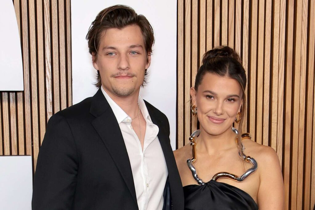 Millie Bobby Brown and Jake Bongiovi